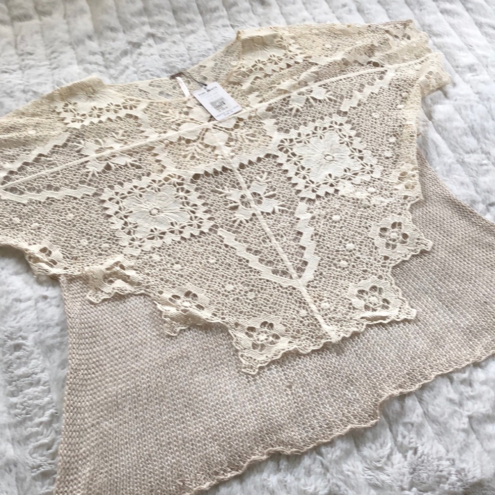 Free People Bad Romance crocheted pullover - Picture 8 of 15